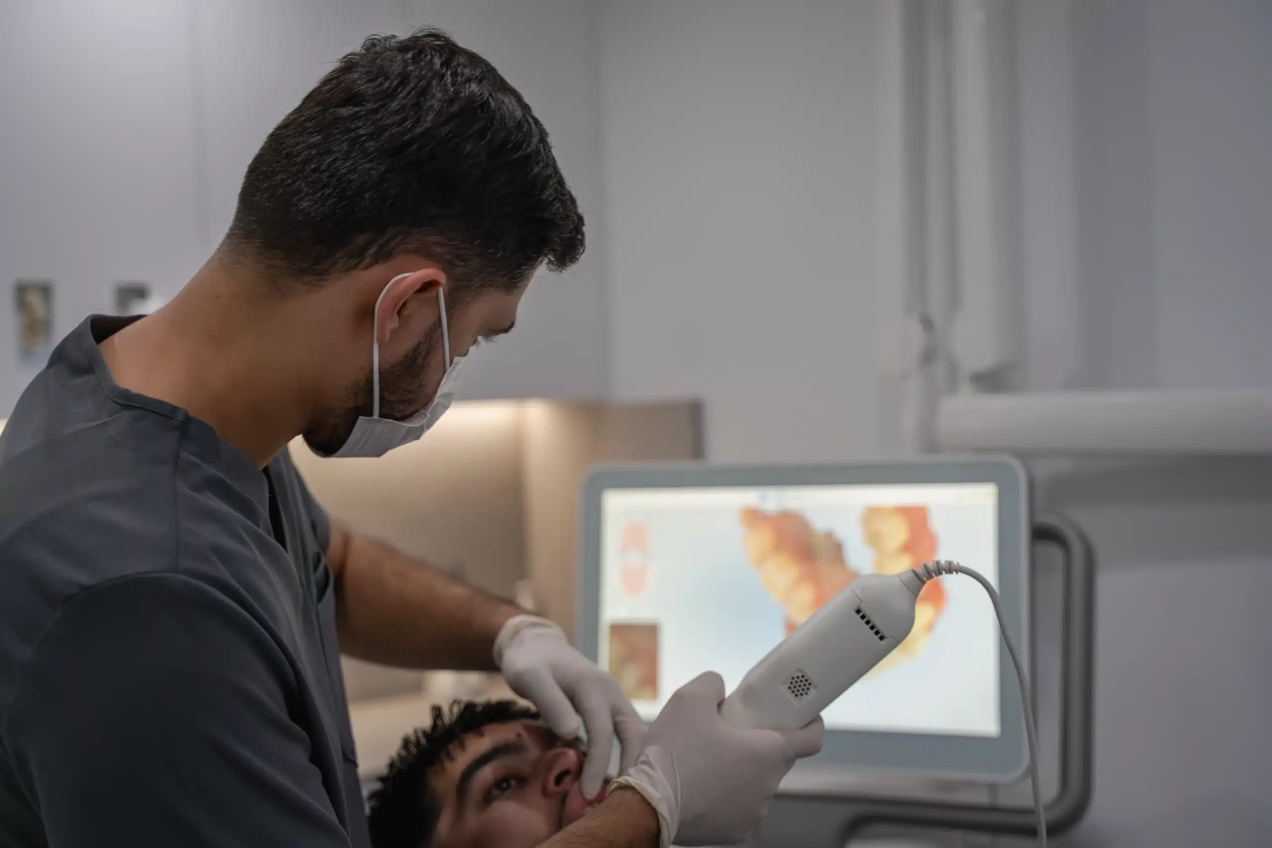 Digital scanning at Hayat Dental